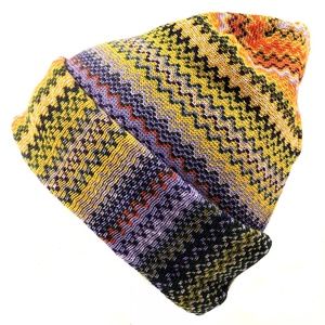 MISSONI  🇮🇹 WOMEN'S MIXED COLORS WOOL FASHION WINTER HAT